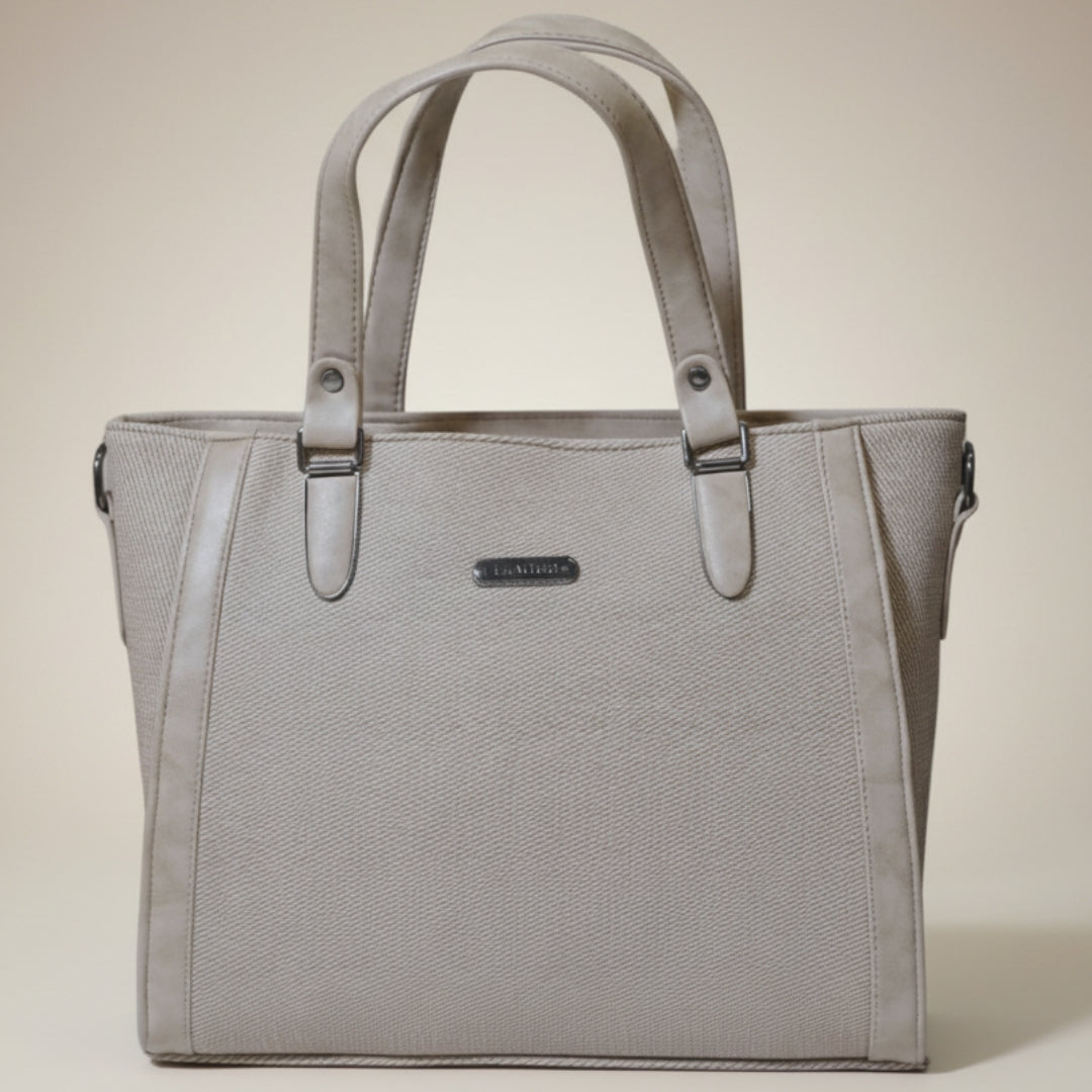 Rivaara Luxe Structured Tote Bag
