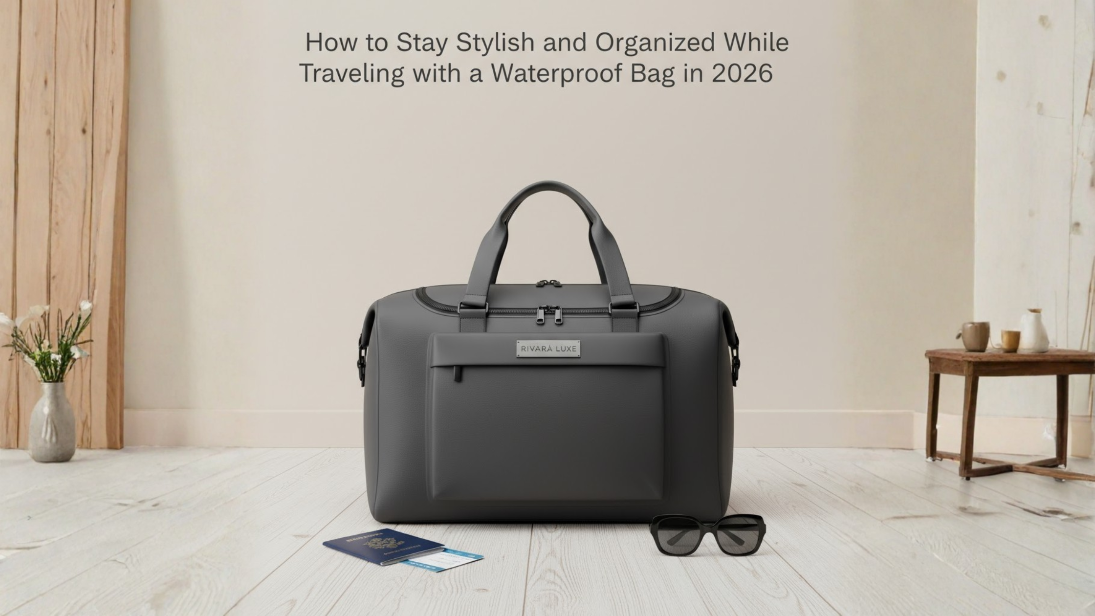 How to Stay Stylish and Organized While Traveling with a Waterproof Bag in 2026
