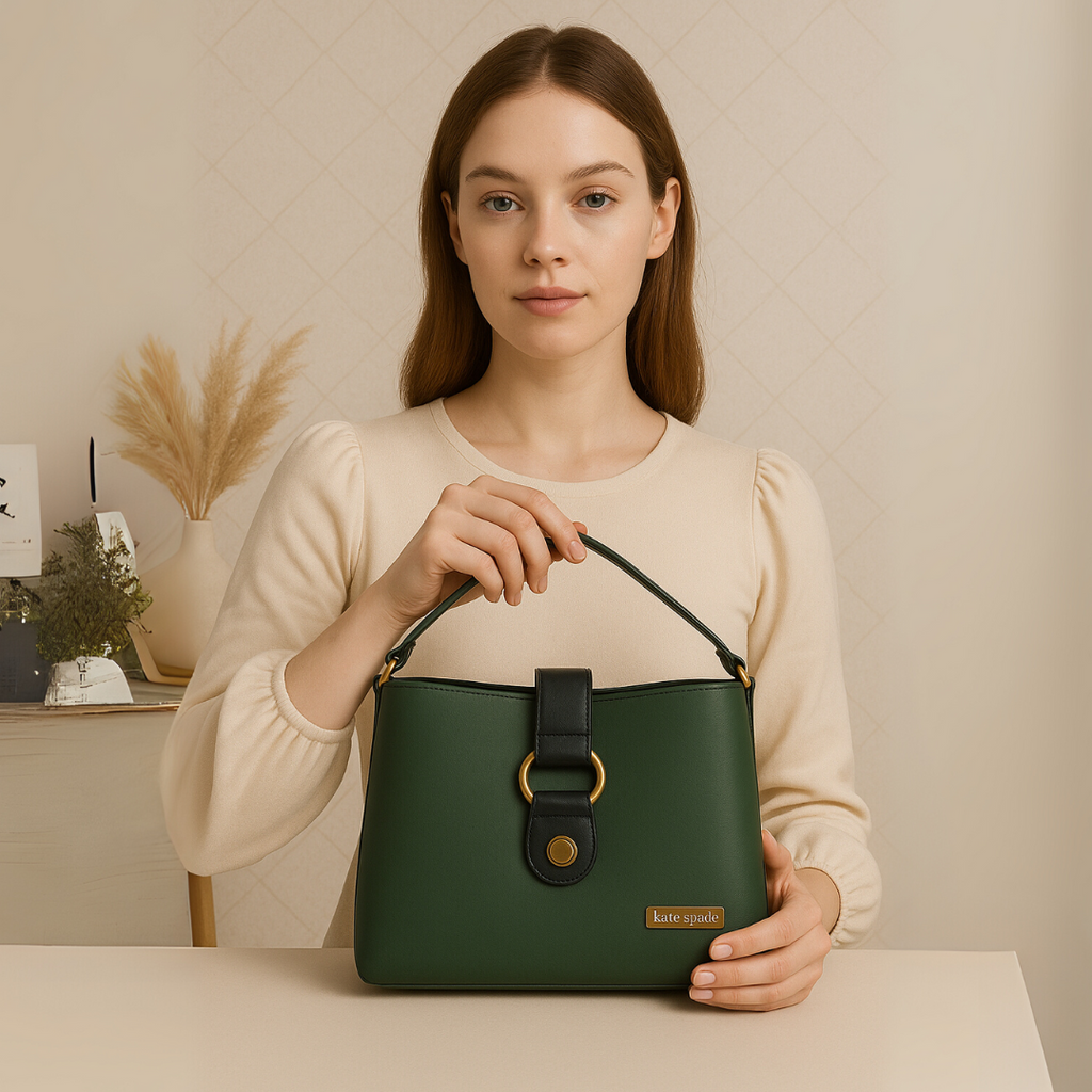 Ring-Buckle Sling Bag