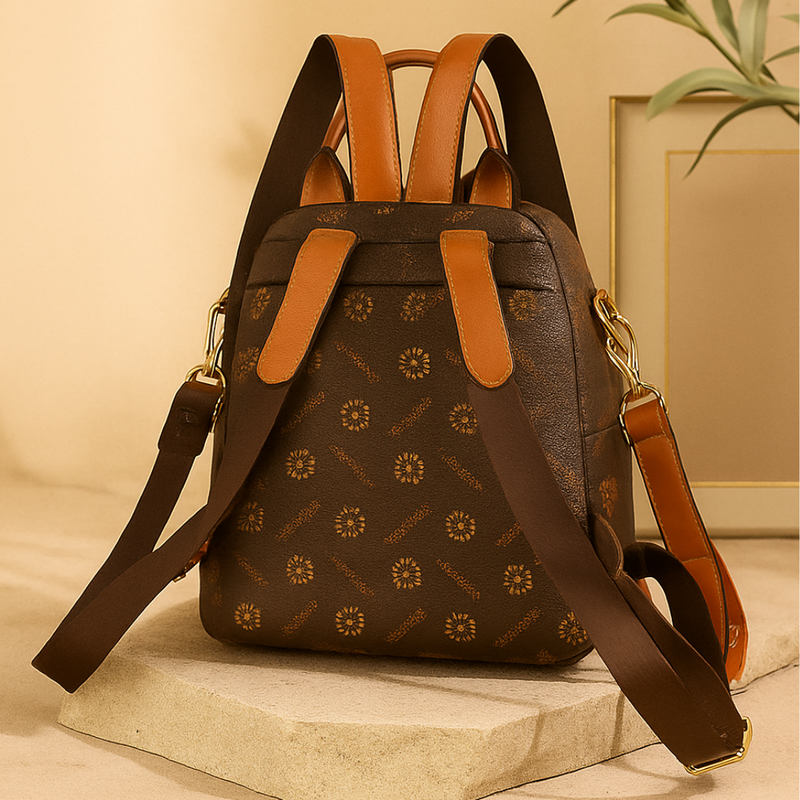 Backpack for Women Brown Monogram-Rivaaraluxe