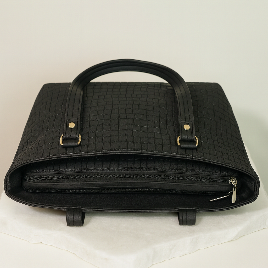 Large Capacity Fashion Shoulder Bag with Teddy Bear Charm for Work, School & Everyday Use