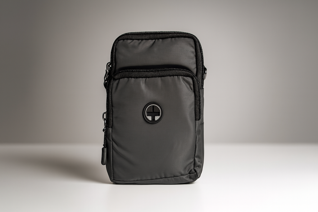 Crossbody Shoulder Bag for Men & Women – Lightweight Travel Sling Bag with Multi-Pocket Organizer for Everyday Carry