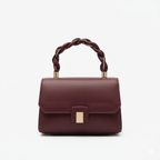 The Crimson Elegance Top-Handle Sling Bag for Women