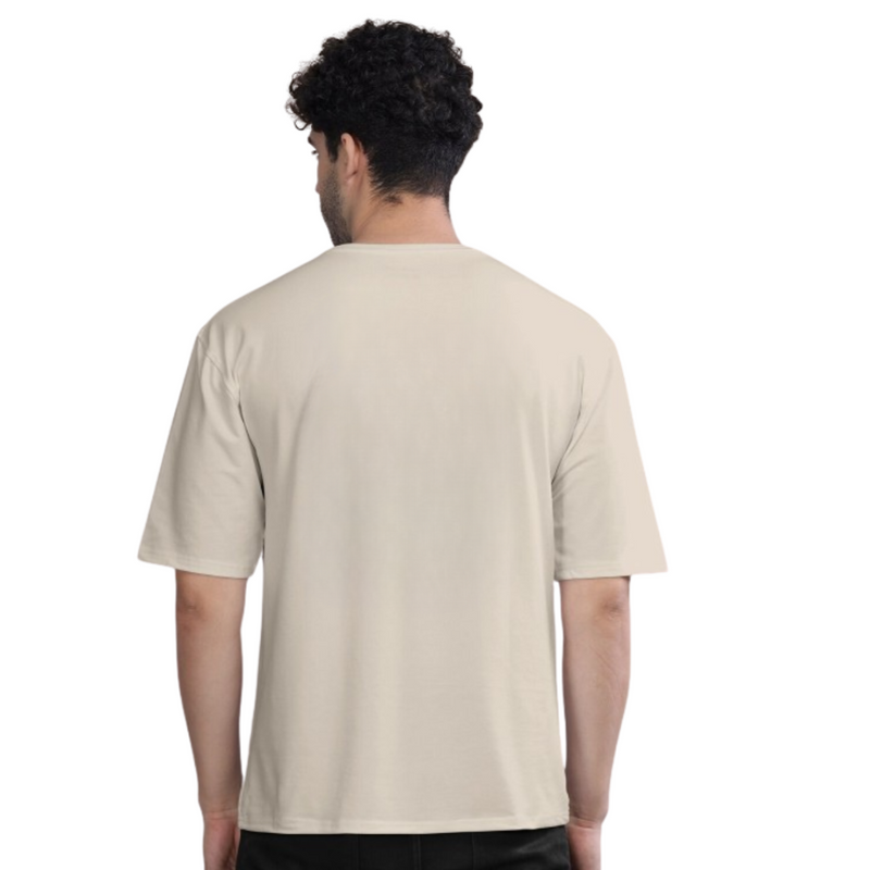 Men’s Oversized T-Shirt – Vintage Dogs Front Graphic