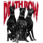 Men’s Oversized T-Shirt – Vintage Dogs Front Graphic