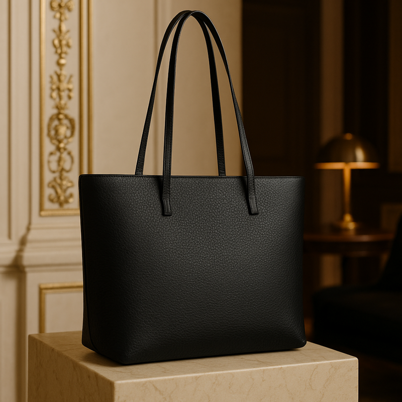 Women Handbag Elegance Structured Tote Bag for women Brown Color-Rivaaraluxe