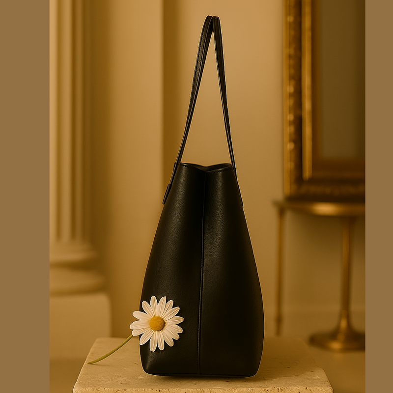 Women Handbag Elegance Structured Tote Bag for women Brown Color-Rivaaraluxe