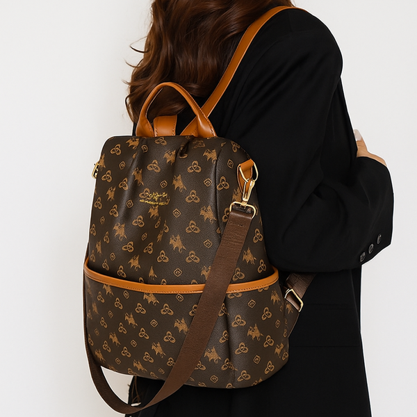 Backpack for Women Luxury Vegan Leather Convertible-By Rivaaraluxe