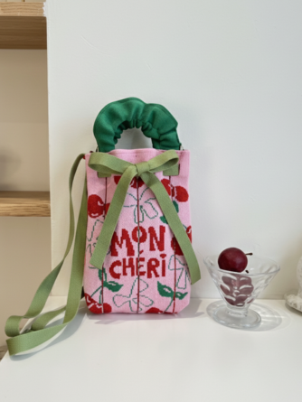 CUTE PATTERN CANVAS SLING BAG