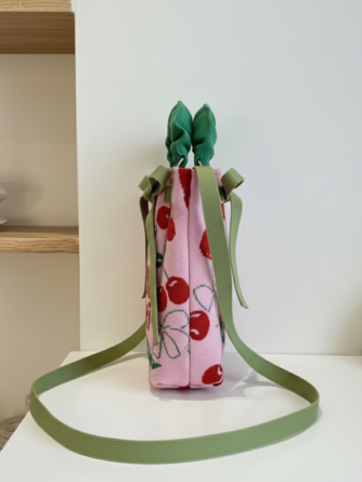 CUTE PATTERN CANVAS SLING BAG