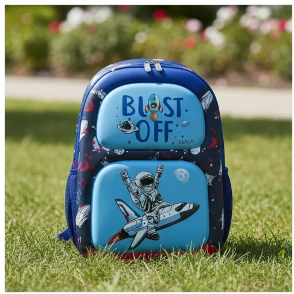 Kids Cartoon School Backpack