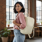 Premium Patchwork Leather Backpack