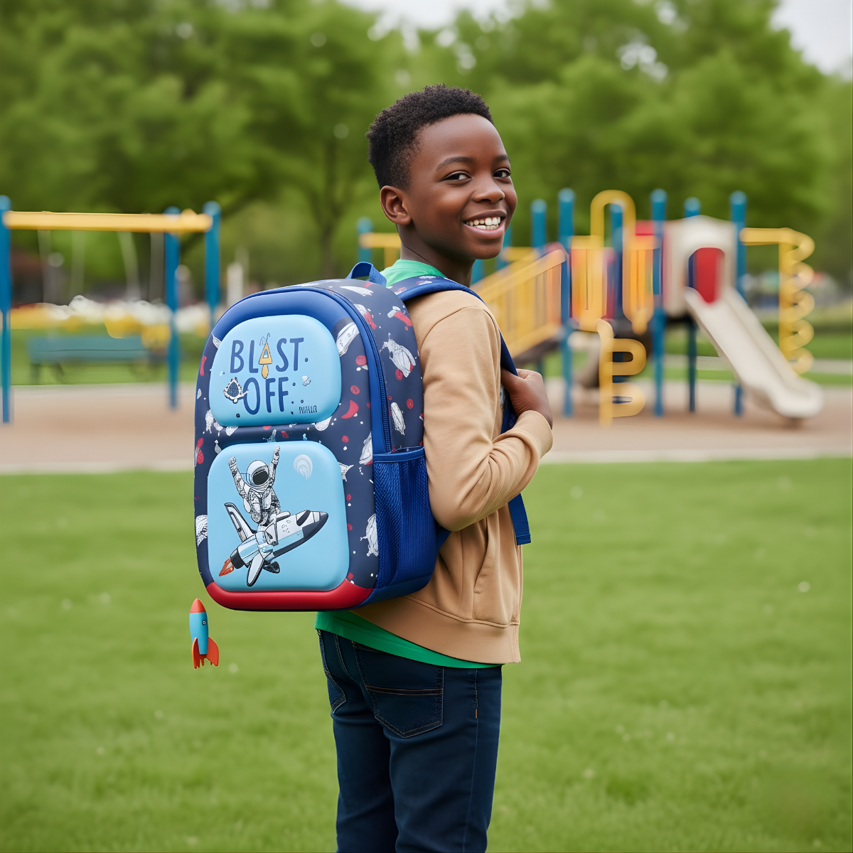 Kids Cartoon School Backpack