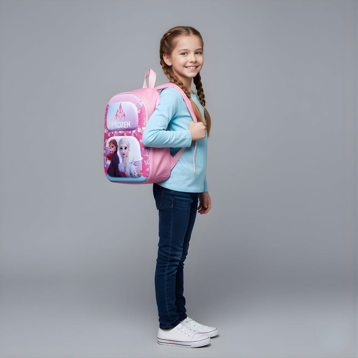 Kids Cartoon School Backpack