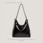 Premium Handcrafted Boho Chic Leather Shoulder and Tote Bag with Artistic Embossed Motif