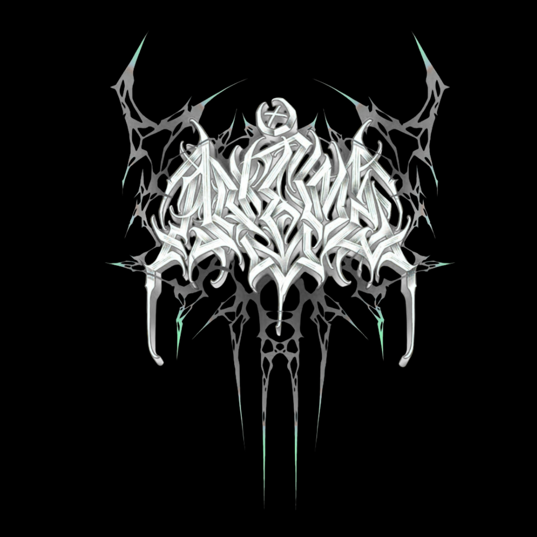 Mens-Oversized-Aether-Sigil-Metallic-Graphic-Tee